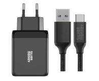 Silver Monkey Ładowarka sieciowa GaN 65W + kabel USB-C 2m. - 1186958 - zdjęcie 1